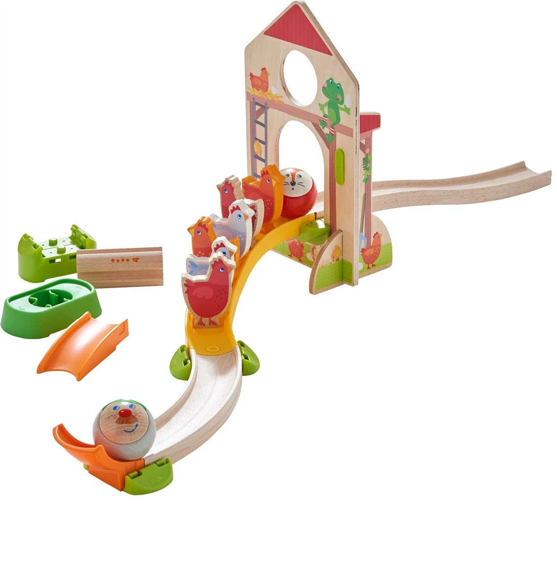 HABA Kullerbü - Kugelbahn Hühner-Domino – Bild 5