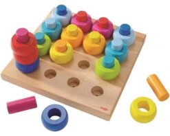 HABA 002202 Steckspiel Farbkringel