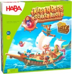 HABA 1307037001 Käpt’n Pepe, Schatz Ahoi!