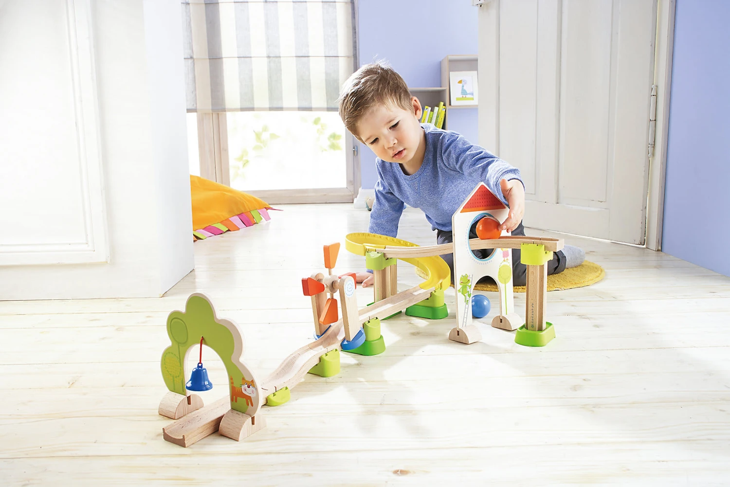 Haba 300438 Kugelbahn Kullerbü Windradbahn – Bild 3