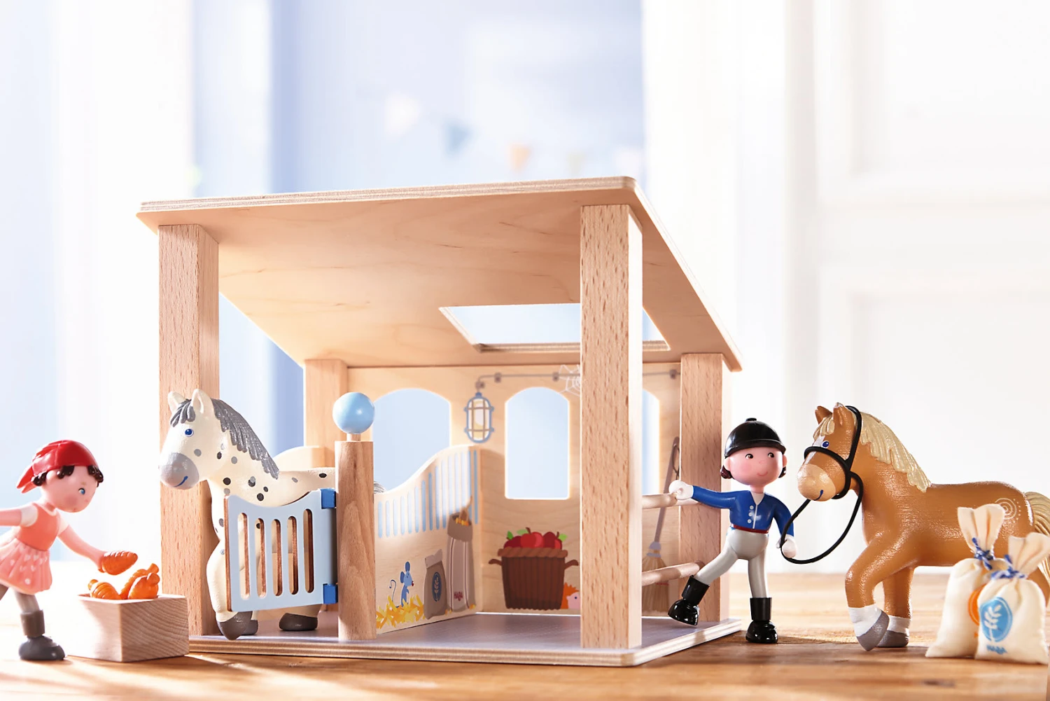 Haba 302012 Little Friends Pferdewelt Pferd Leopold – Bild 2