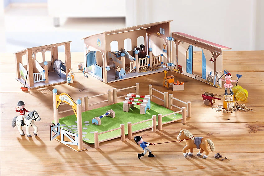 Haba 302012 Little Friends Pferdewelt Pferd Leopold – Bild 3