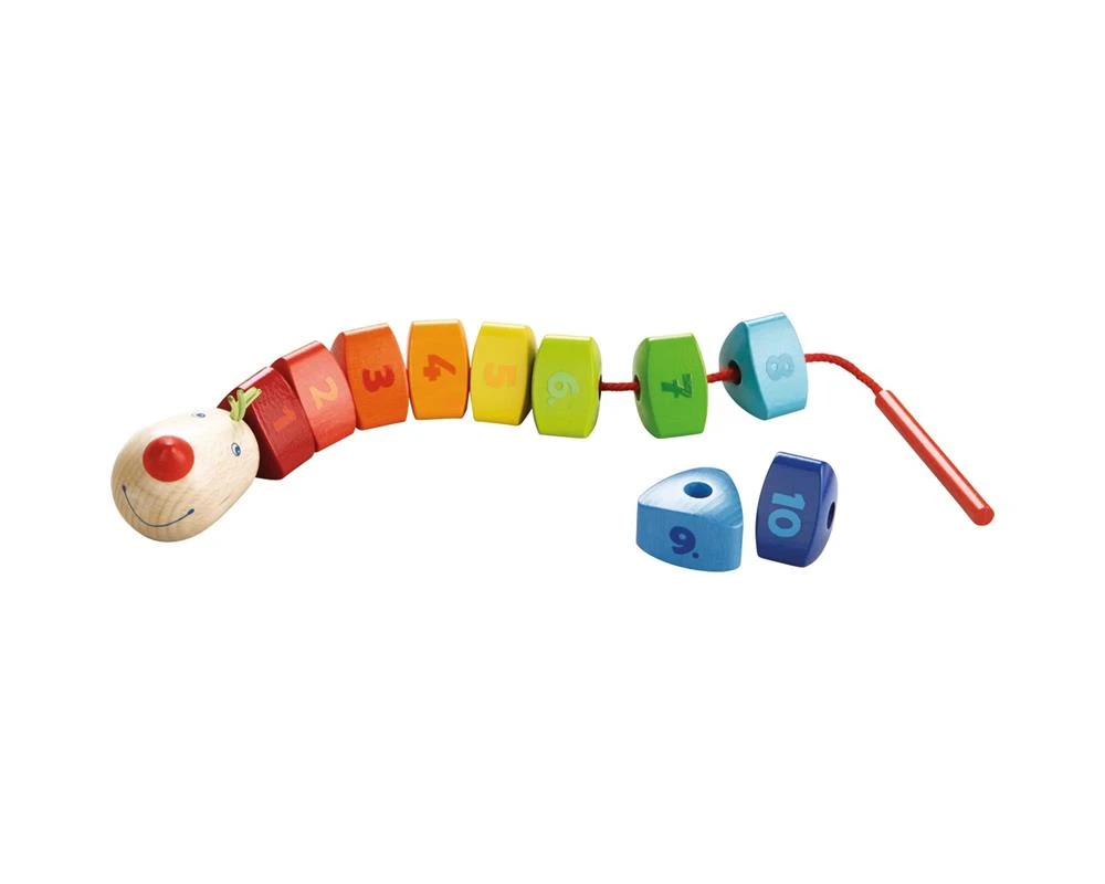 HABA 302161 Fädelspiel Zahlen-Drache – Bild 3