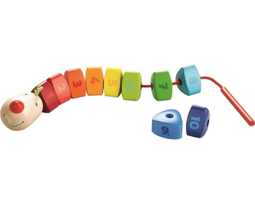 HABA 302161 Fädelspiel Zahlen-Drache