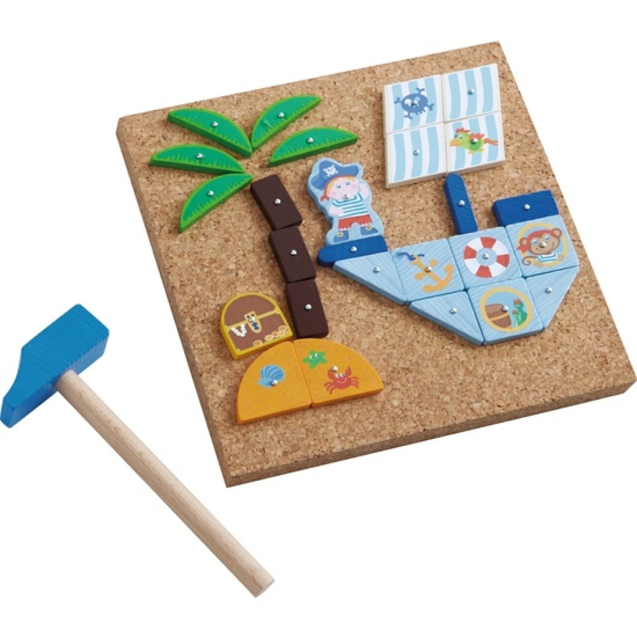 HABA 302964 Nagelspiel Piratenschiff – Bild 3