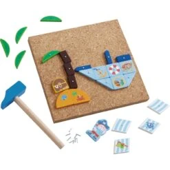 HABA 302964 Nagelspiel Piratenschiff