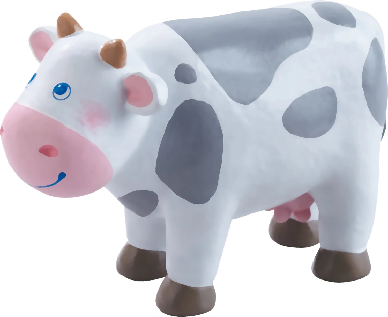 Haba 302979 Little Friends Bauernhof Kuh 11,5cm