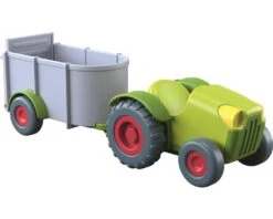 HABA 303131 Little Friends – Traktor Mit Anhänger