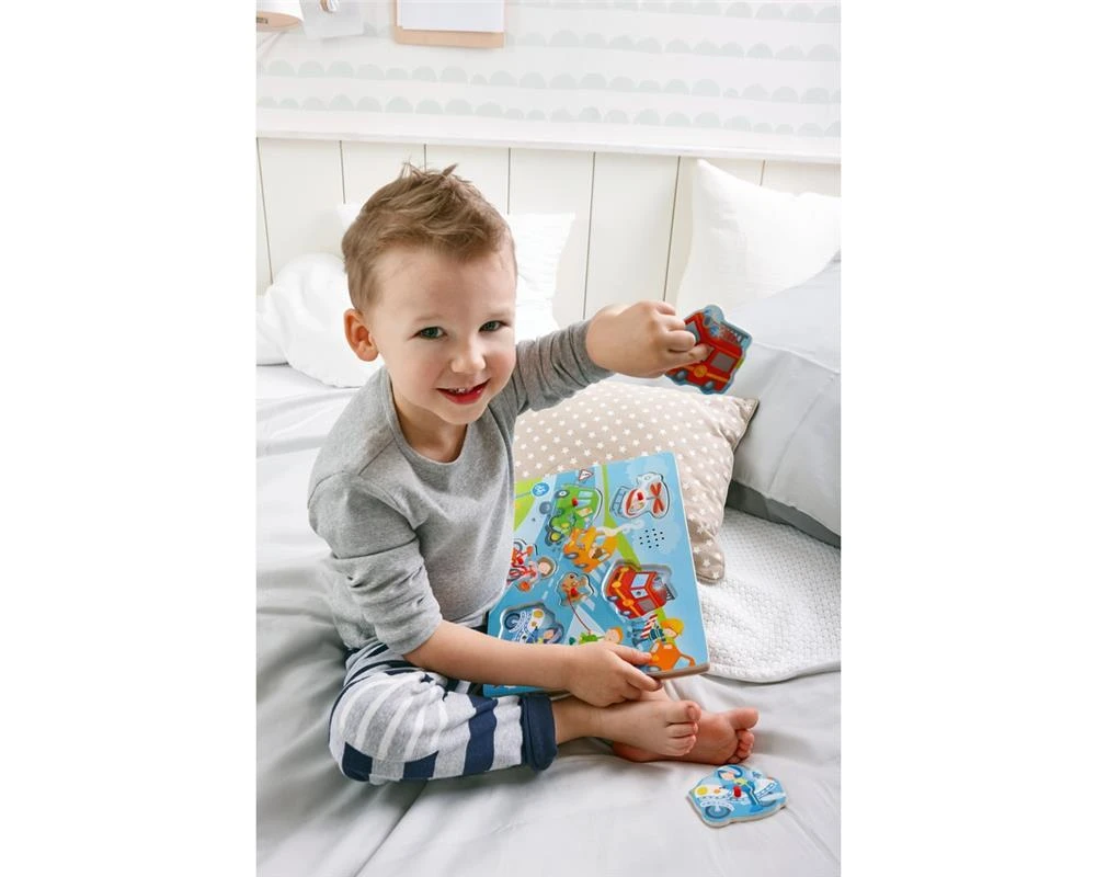 HABA 303180 Sound-Greifpuzzle In Der Stadt – Bild 2