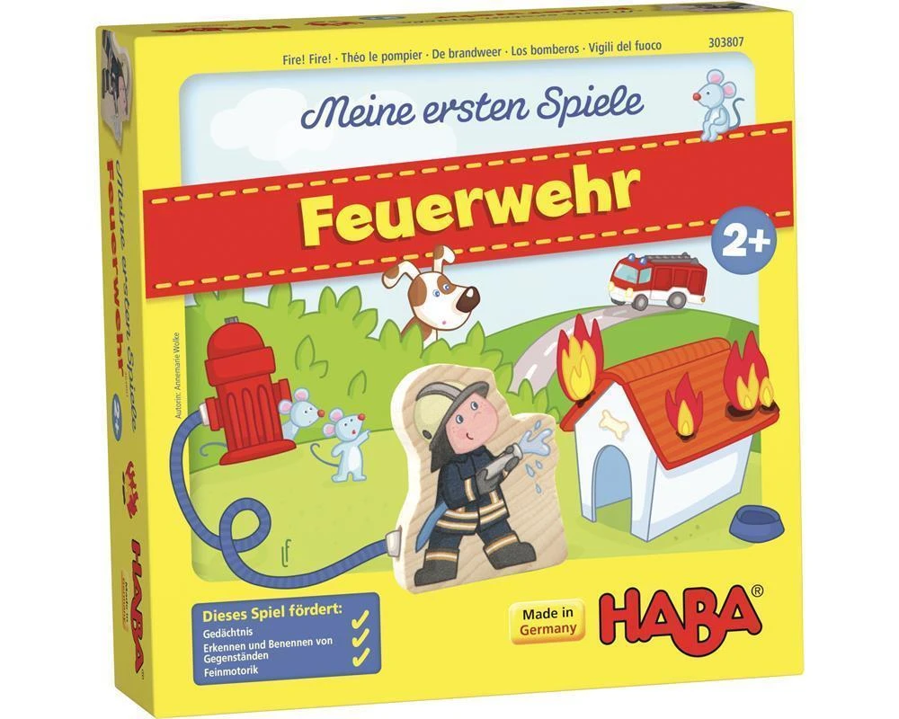 HABA 303807 Meine Ersten Spiele – Feuerwehr