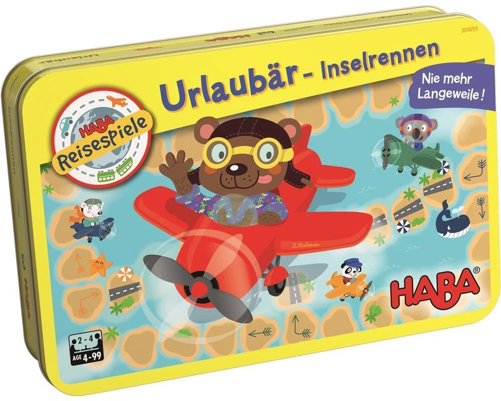 HABA 304659 Urlaubär – Inselrennen