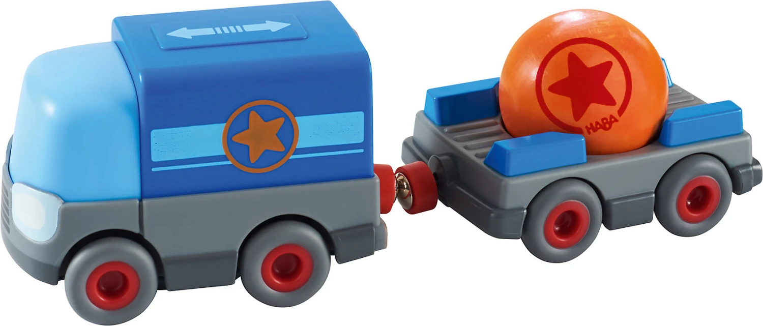 Haba 304820 Kullerbü – Batterie-LKW Mit Anhänger
