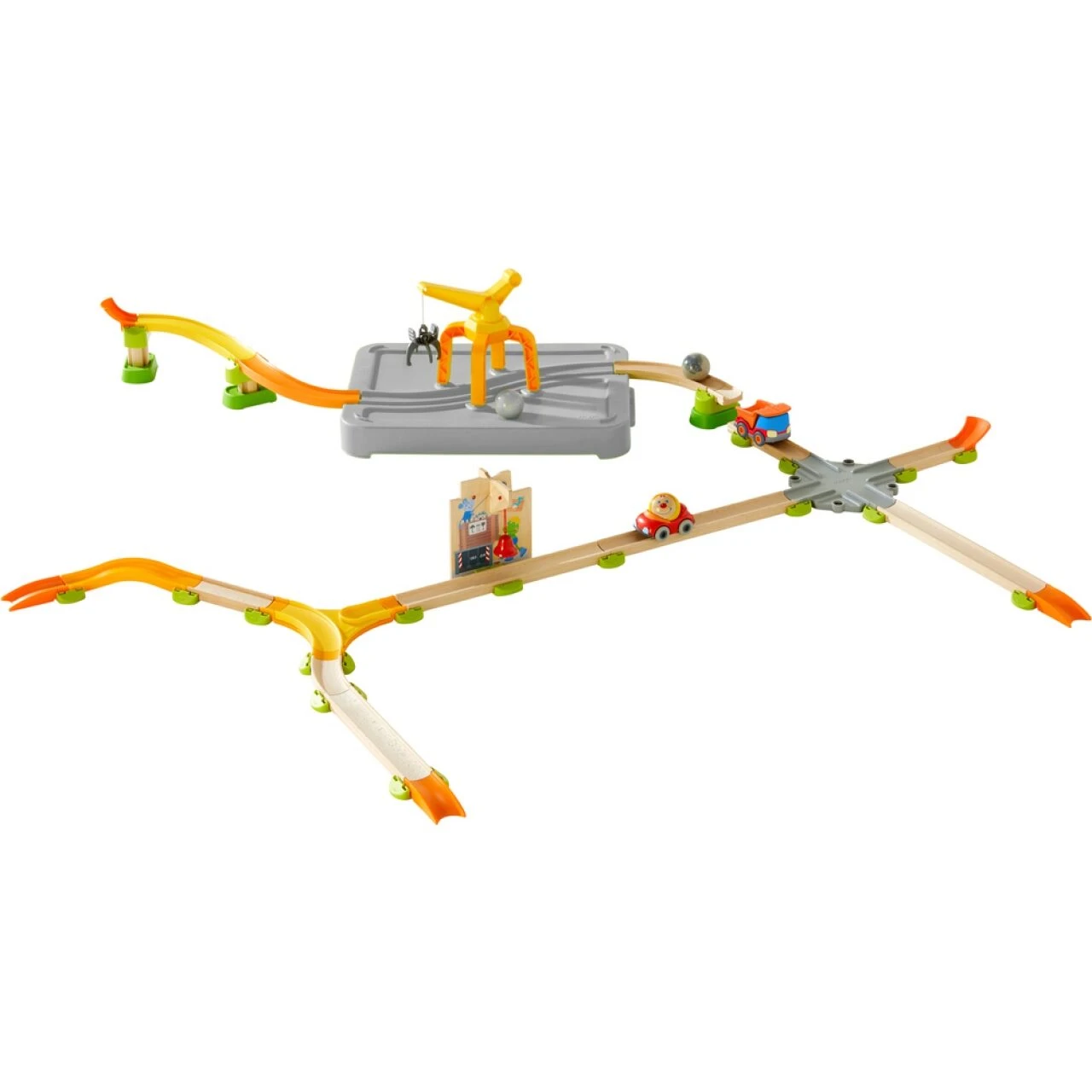 HABA 305783 Kullerbü – Spielbahn Freie Bahn – Verladekran! – Bild 3