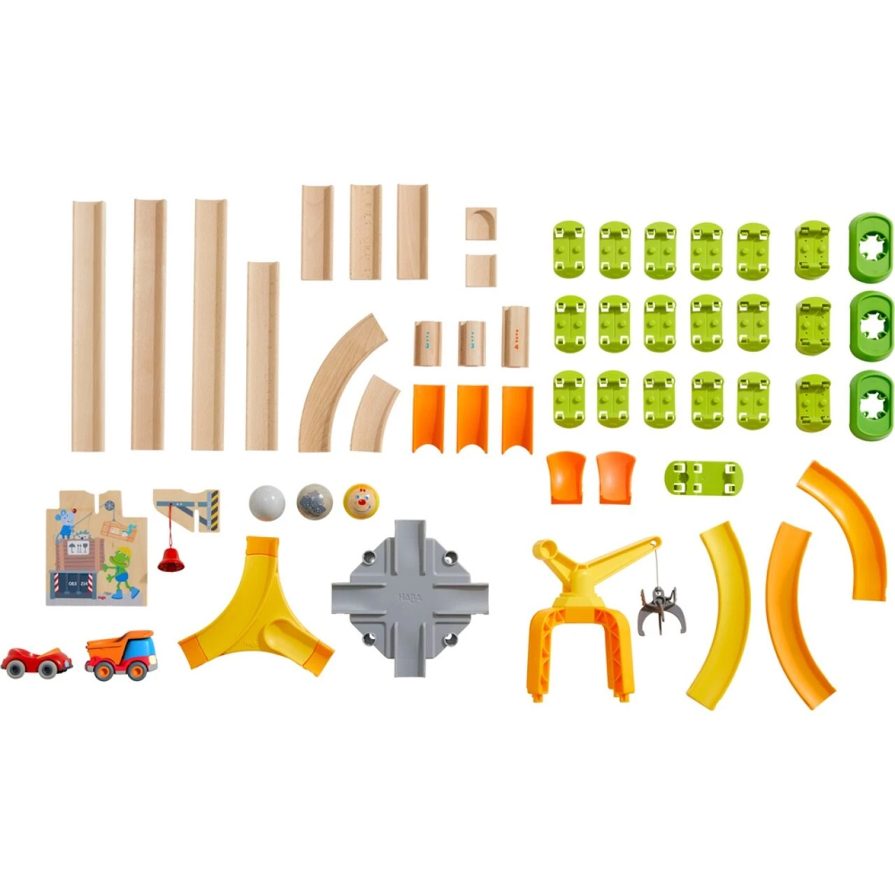 HABA 305783 Kullerbü – Spielbahn Freie Bahn – Verladekran! – Bild 4