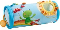 HABA 306029 - Krabbelrolle Regenbogenwelt, Spieltrainer & Decke Ab 6 Monaten