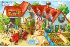HABA 306162 - Puzzles Bauernhof, Puzzle Ab 4 Jahren