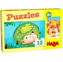 HABA 306165 - Puzzles Herr Igel, Puzzle Ab 3 Jahren