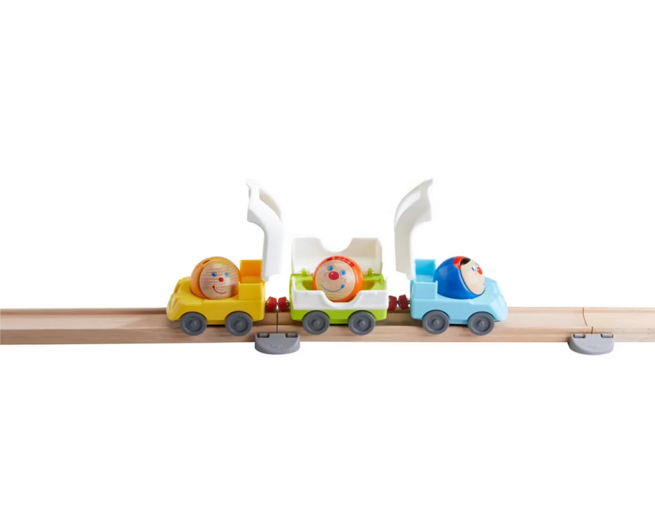 Haba 306745 Kullerbü – Spielbahn Bahnhof – Bild 4