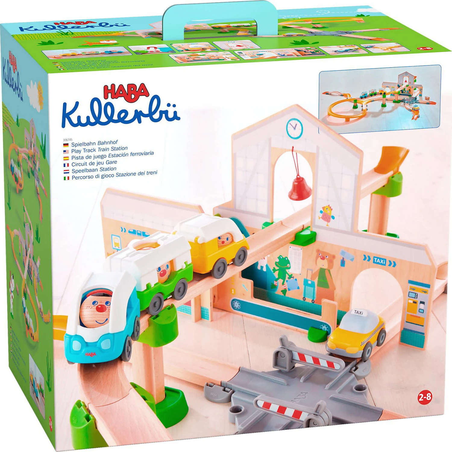 Haba 306745 Kullerbü – Spielbahn Bahnhof – Bild 9