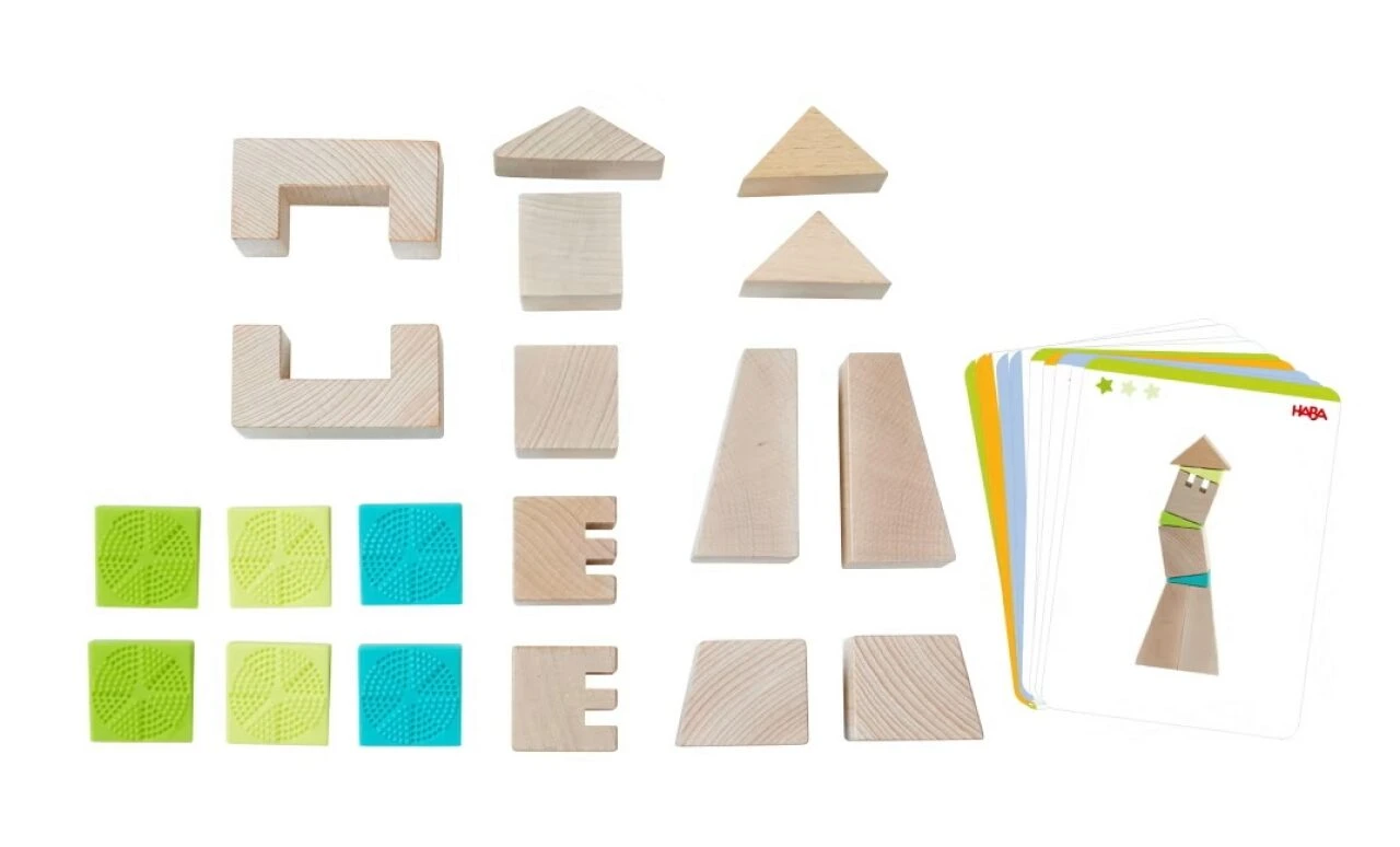 HABA 306792 3D-Legespiel Schiefe Türme – Bild 2