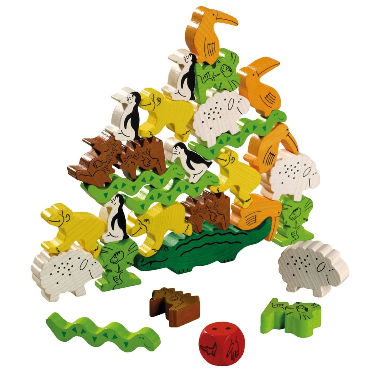 HABA 4478 Tier Auf Tier – Bild 3