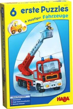 Haba 6 Erste Puzzles – Fahrzeuge