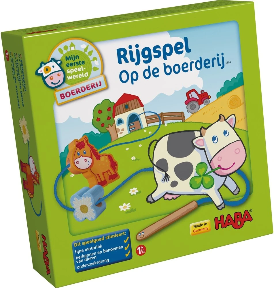 HABA Fädelspiel Auf Dem Land