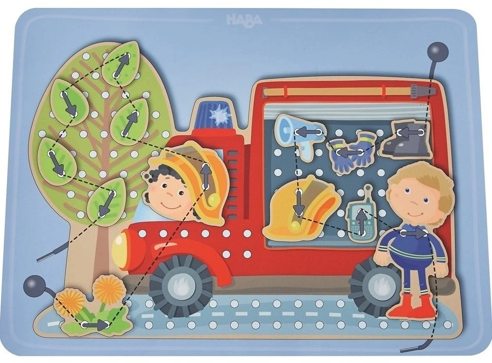 HABA Fädelspiel Im Einsatz – Bild 3