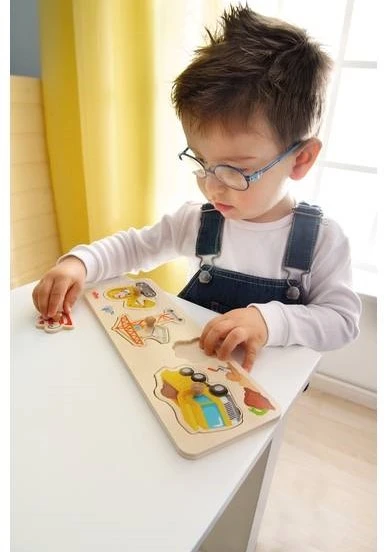 Haba Greifpuzzle Auf Der Baustelle – Bild 3