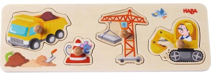 Haba Greifpuzzle Auf Der Baustelle