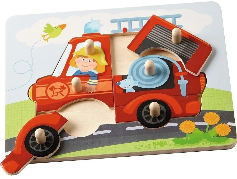 Haba Greifpuzzle Feuerwehr – Bild 3