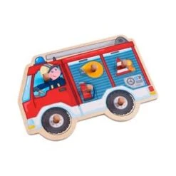 Haba Greifpuzzle Feuerwehrauto In Mehrfarbig