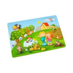 Haba Greifpuzzle Obstgarten In Mehrfarbig