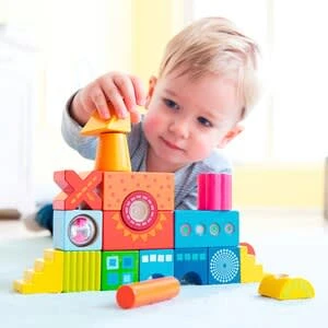 Haba Holzbausteine Kunterbunt In Mehrfarbig – Bild 3