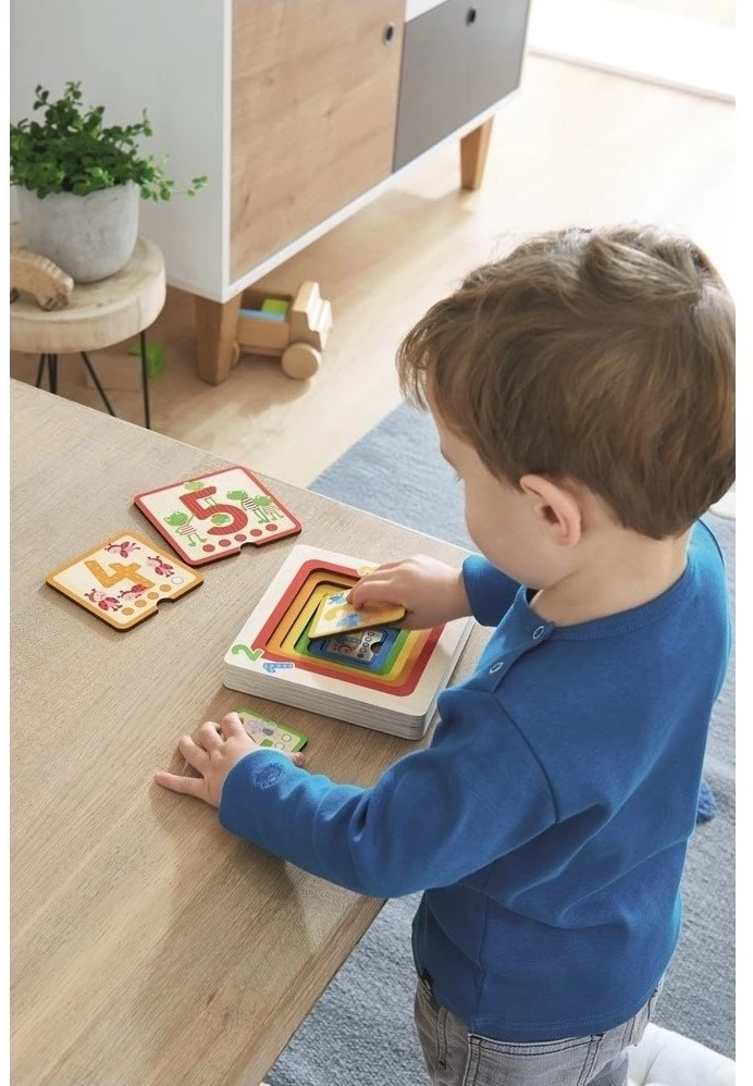 HABA Holzpuzzle Zahlenfreunde – Bild 2