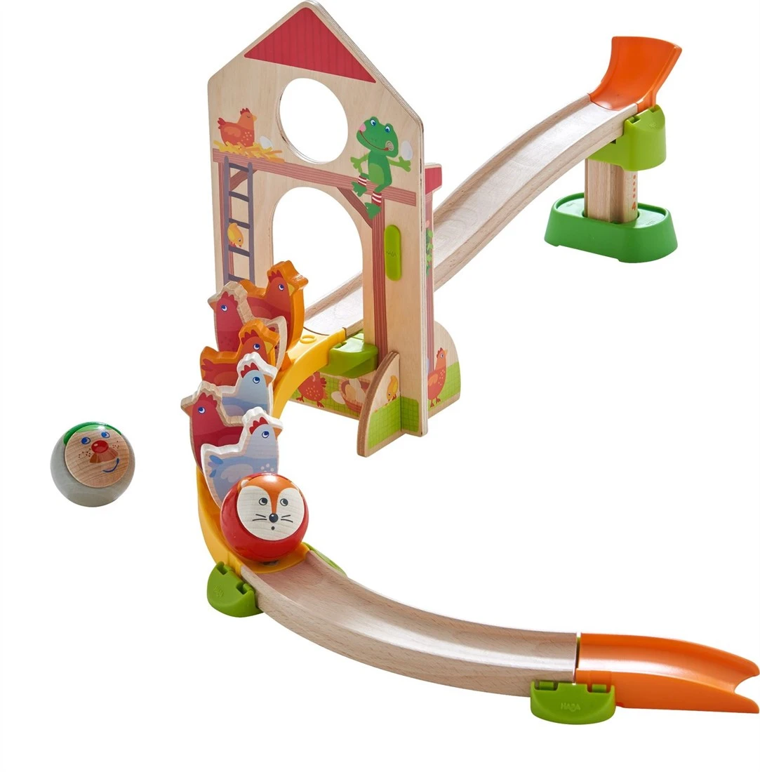 HABA Kullerbü - Kugelbahn Hühner-Domino – Bild 2