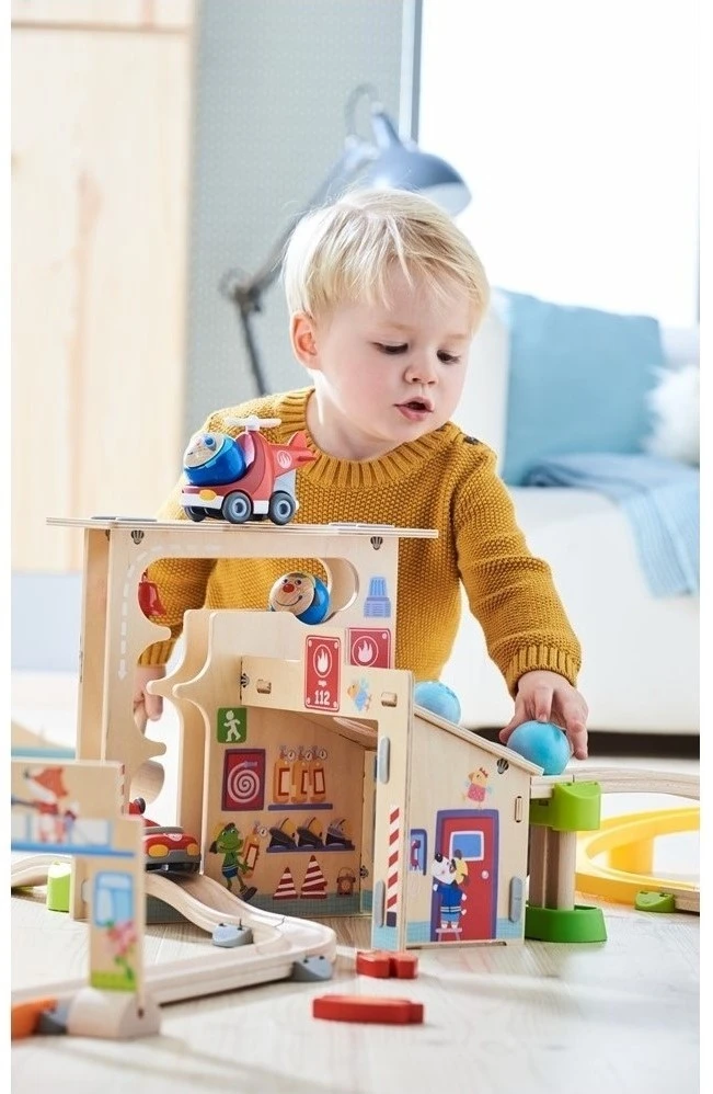 HABA Kullerbü - Spielbahn Feuerwehrwache – Bild 2