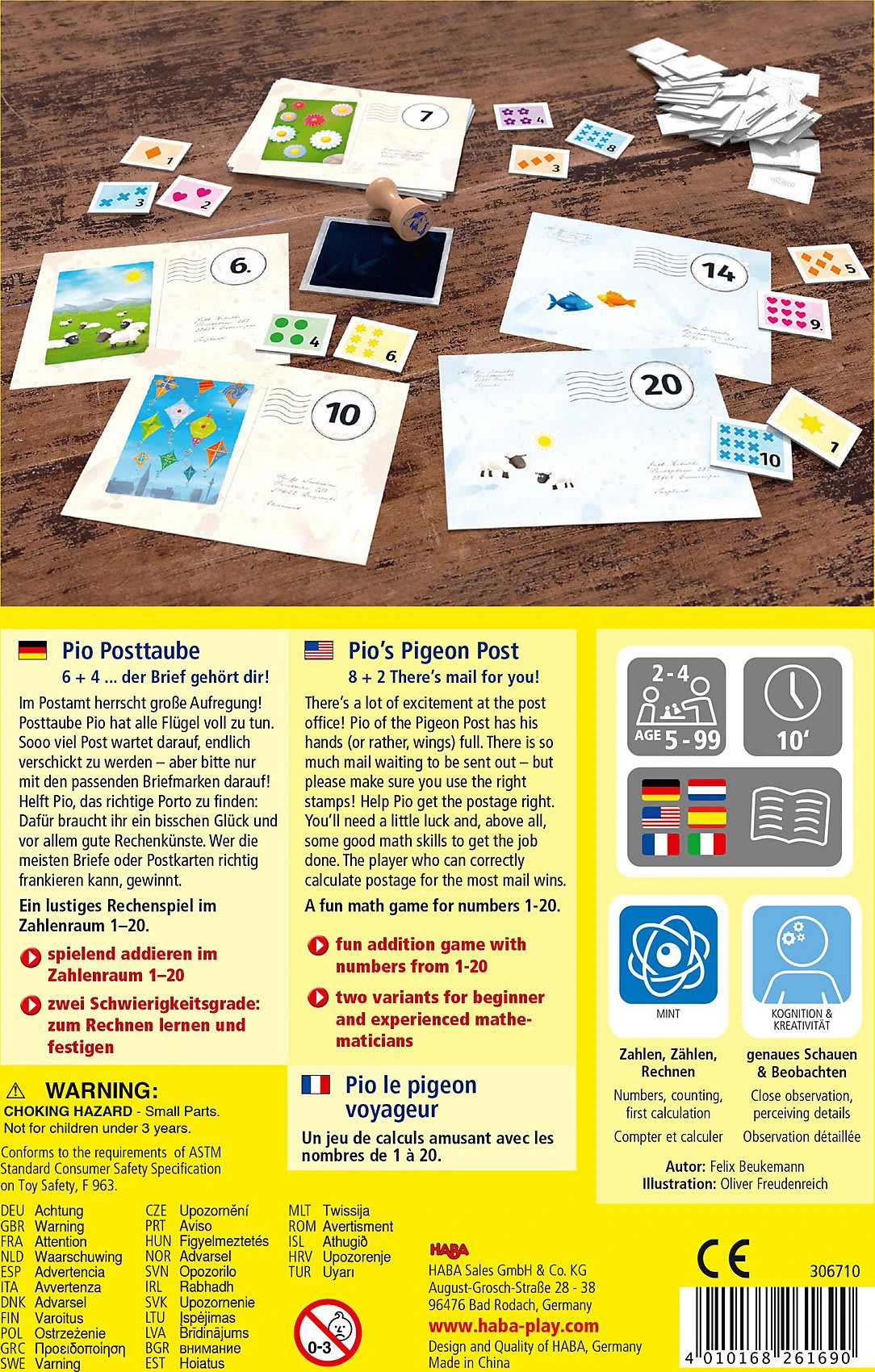 Haba Pio Posttaube – Bild 2