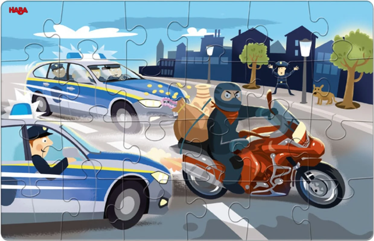 Haba Puzzles Im Einsatz (Kinderpuzzle) | 2 Spannende Motive Mit Je 24 Puzzleteilen – Bild 2