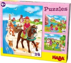 Haba Puzzles Pferdefreundinnen