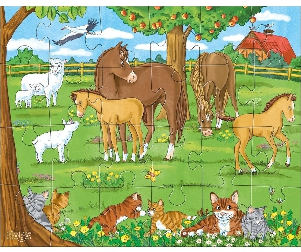 HABA Puzzles Tierfamilien – Bild 2