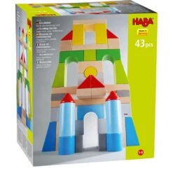 Haba Spielzeug 305162 - Bausteine, Baukloetze, Grosse - Ab 1 Jahren