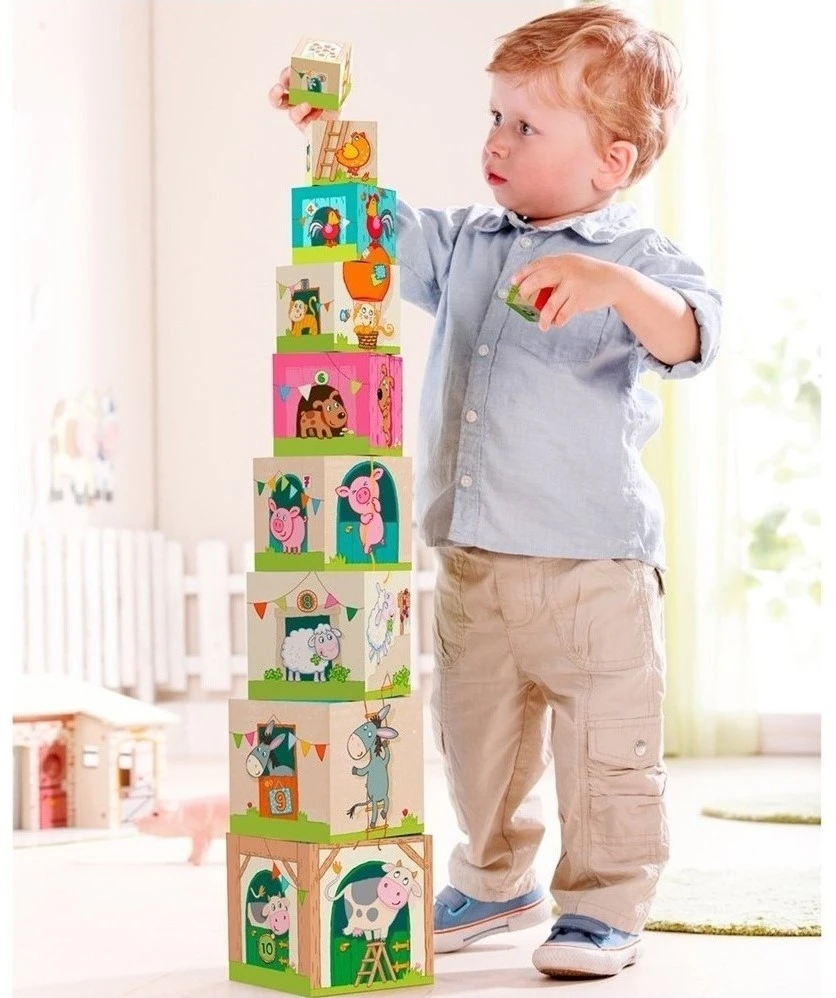 Haba Stapelwürfel Auf Dem Land – Bild 3